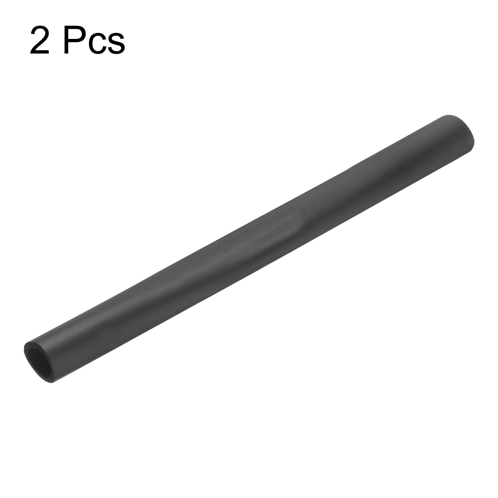 2Pack Foam Tubing for Handle Grip Pipe Insulation 19mm ID 25mm OD 0.25m Black