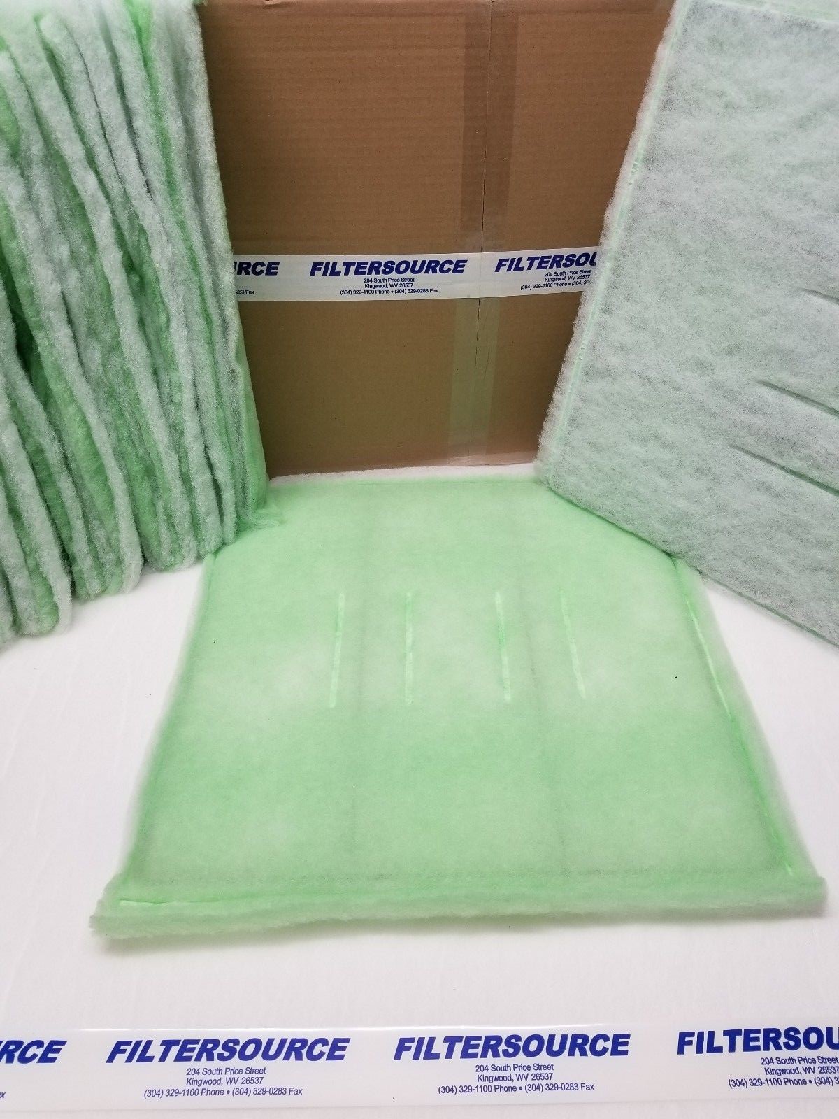 Paint Spray Booth Filters 20×20 Tacky Intake Filter Set 20/Case Made in USA