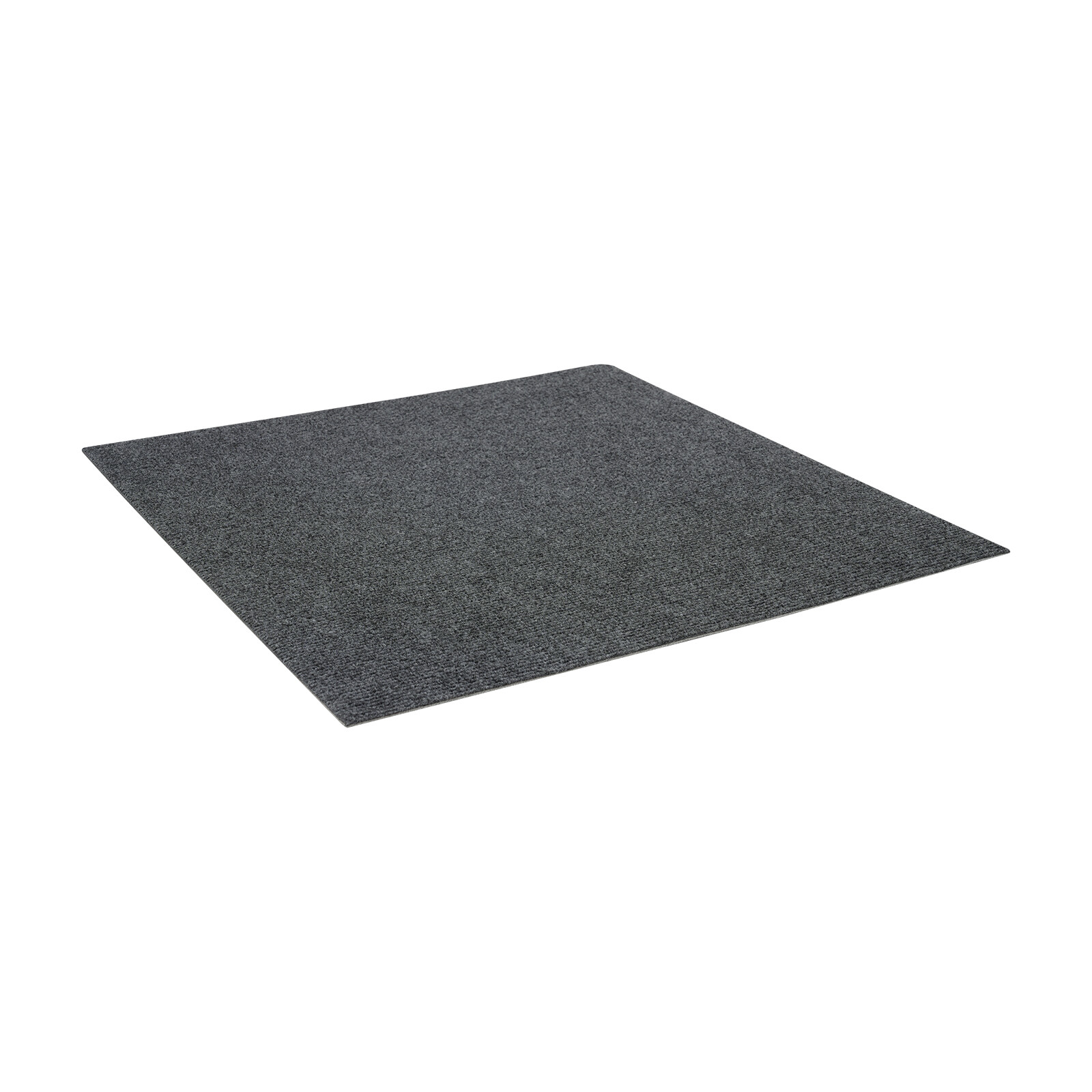 20pcs Peel and Stick Carpet Tile Self Adhesive Floor 60cm x60cm Dark Gray