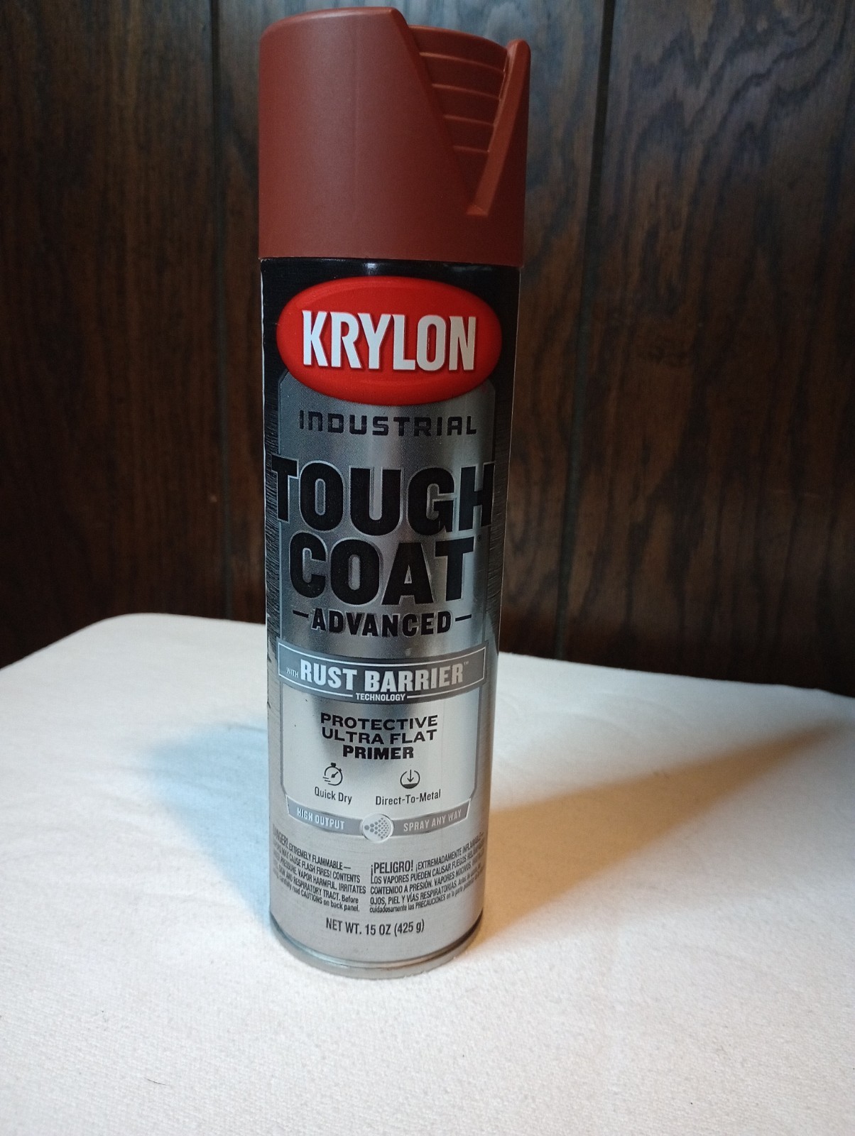 Krylon Tough Coat Primer Red Oxide Industrial Quick Dry