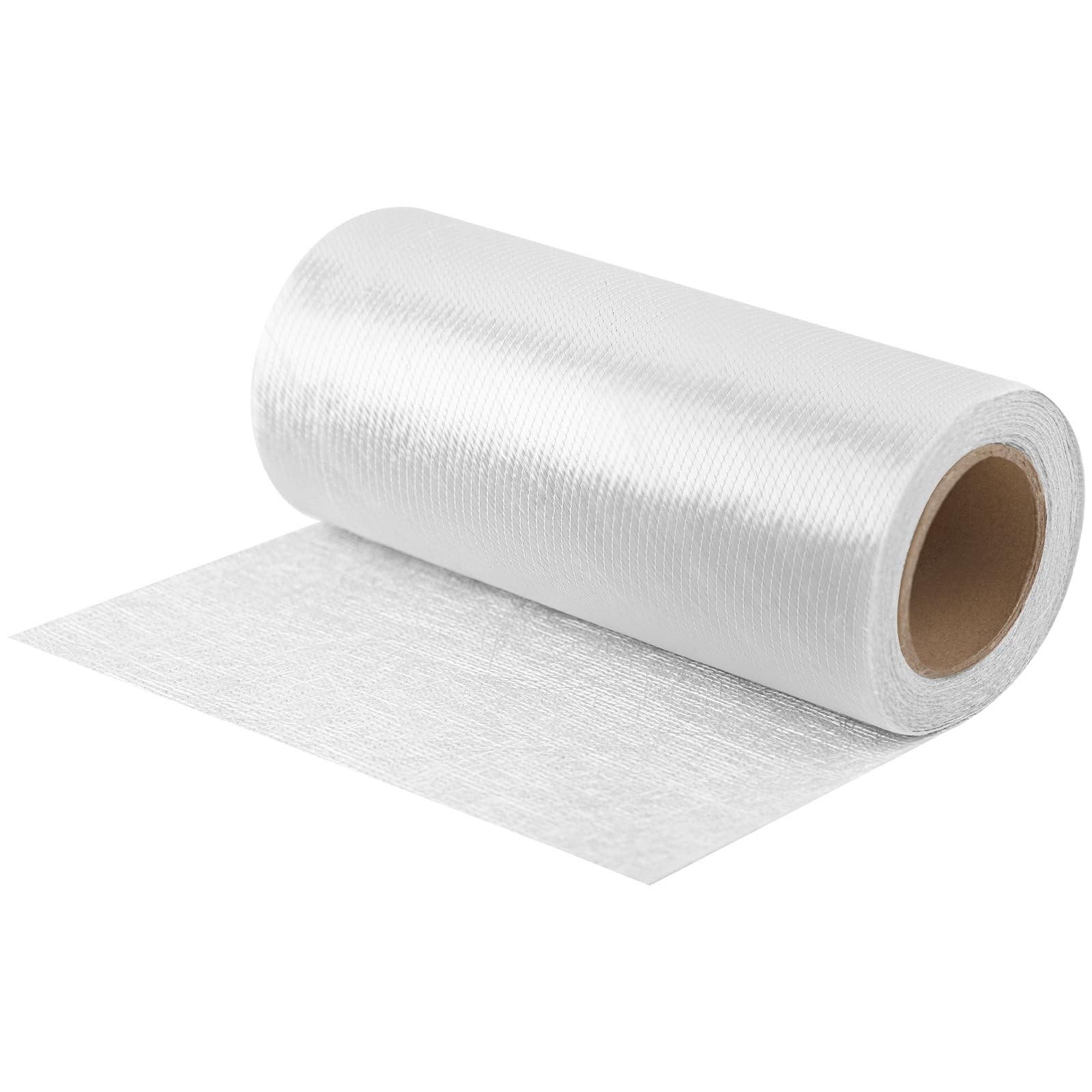 ZXQDRE 1708 Biaxial Fiberglass Cloth Mat Roll, 12″ x 12 Inch x 10 Yard, White