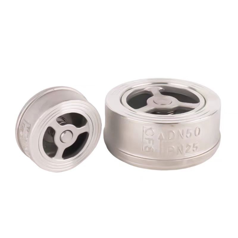 304 Wafer Check Valve One-Way Check Valve Stainless Steel Wafer Check Valve