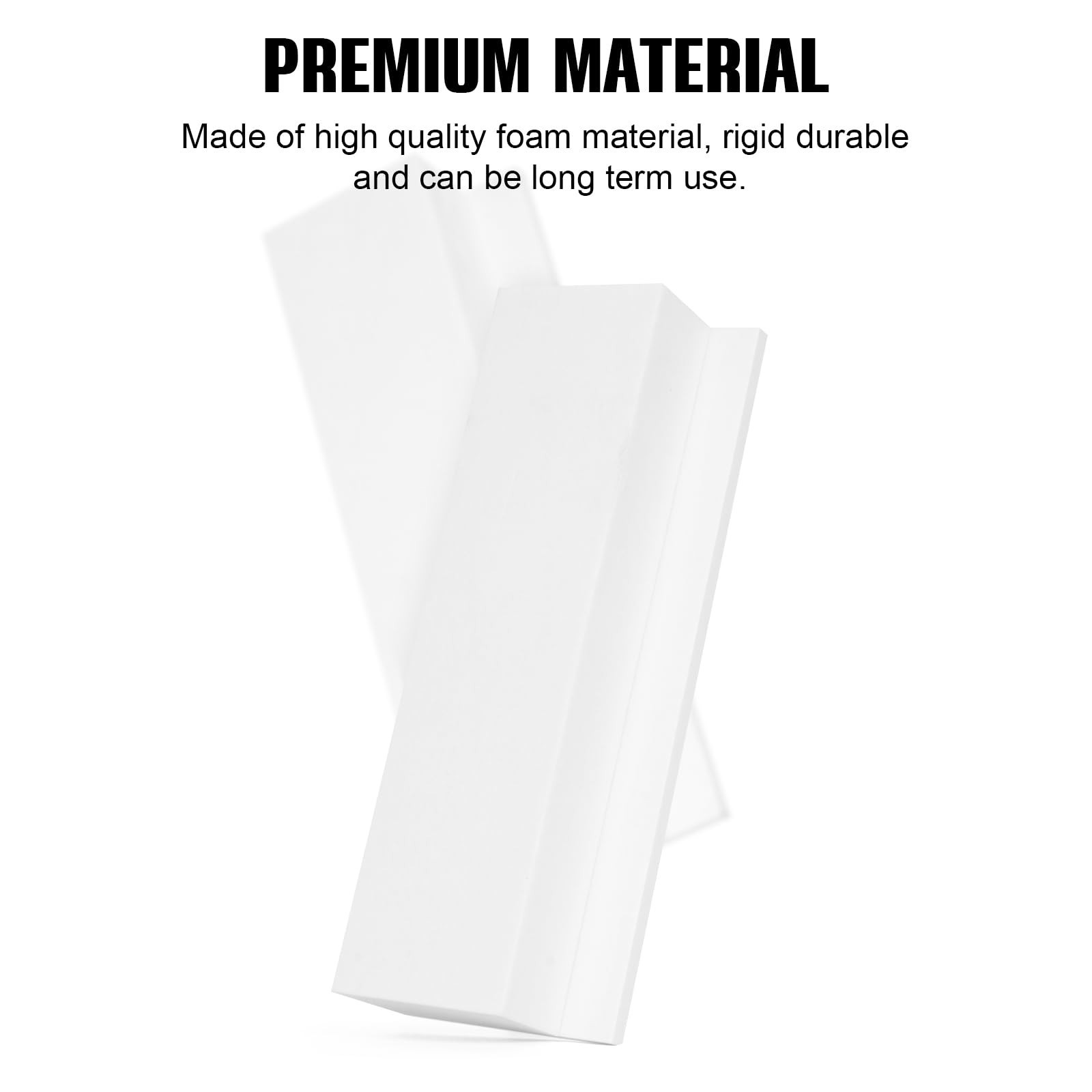 2 Pack Window AC Insulation Foam Blocks U-Shaped Air Conditioner Draft Stopper