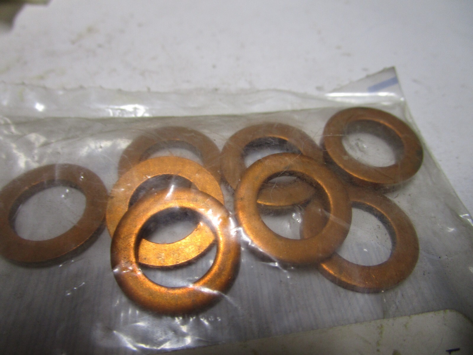 7/16″ x 1.25″ OD C-110 Copper Flat Washer QTY 10