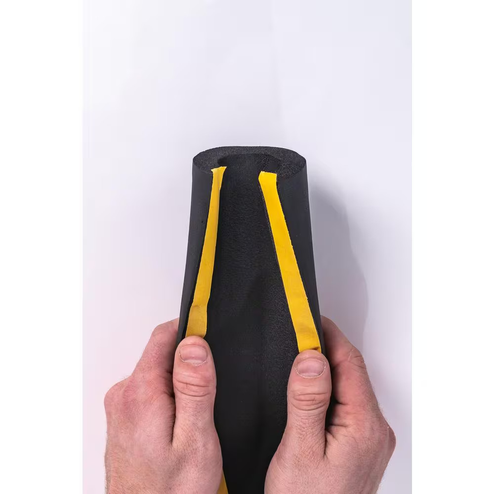 1 In. Rubber Self-Seal Pipe Insulation (1-1/8 In. ID X 6 Ft.)