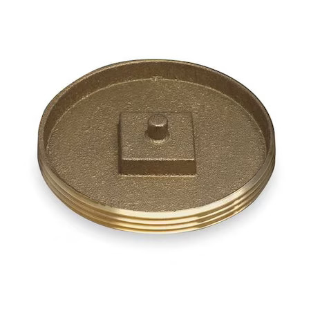 Oatey 42743 Cleanout Plug, Recessed Head, 3 In