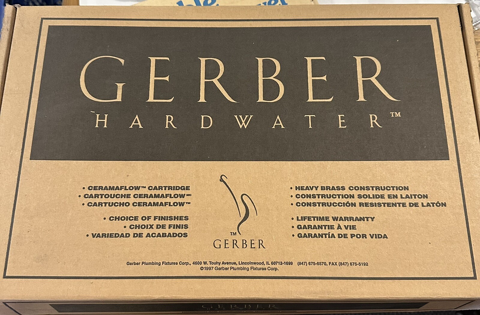 Gerber G0040100 Hardwater Single Handle Kitchen Faucet Less Spray-Chrome 40-100