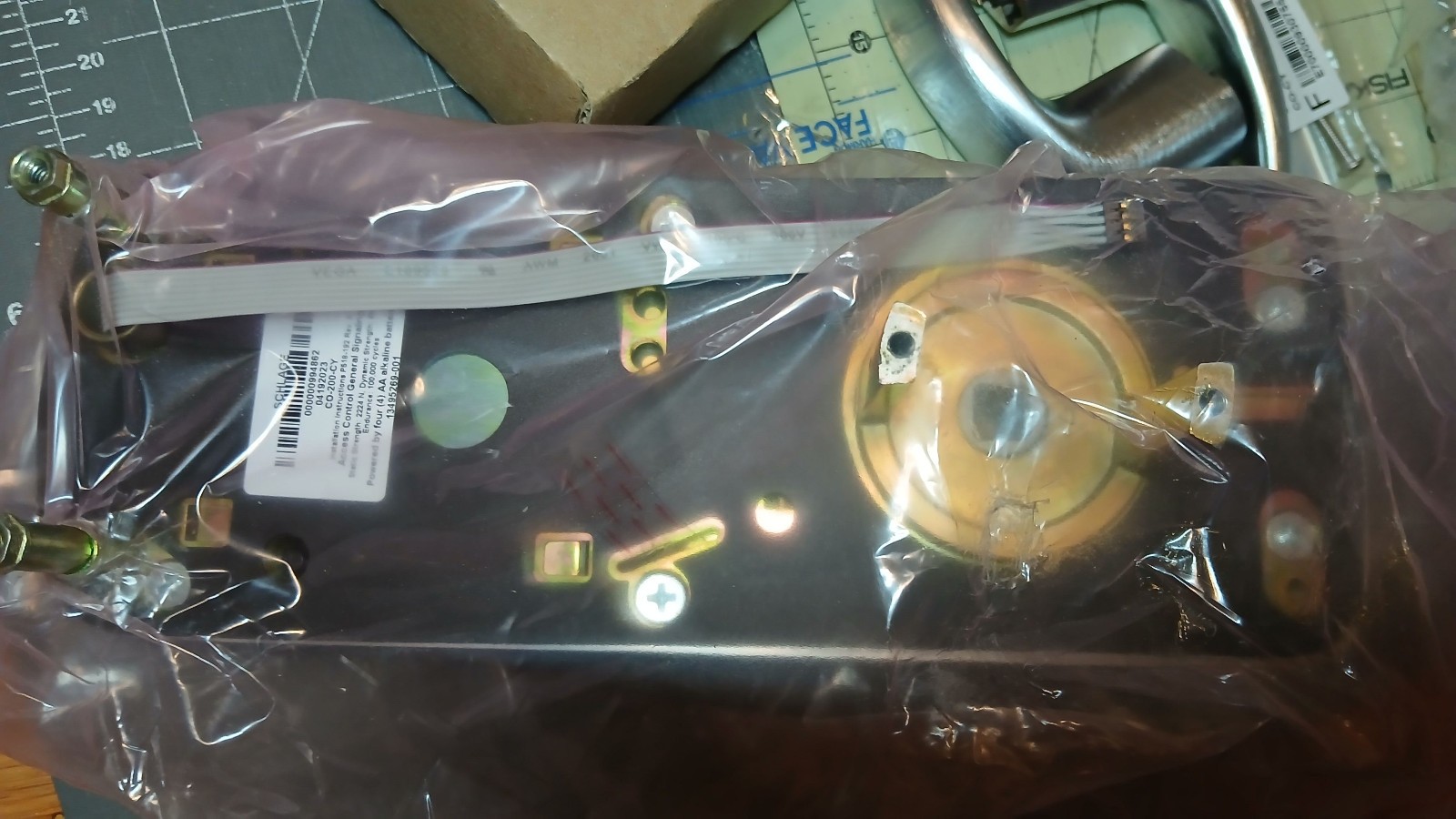 SCHLAGE CO200CY50 KP SPA 626 PD Right Hand Electronic Keyless Entry Door Lock