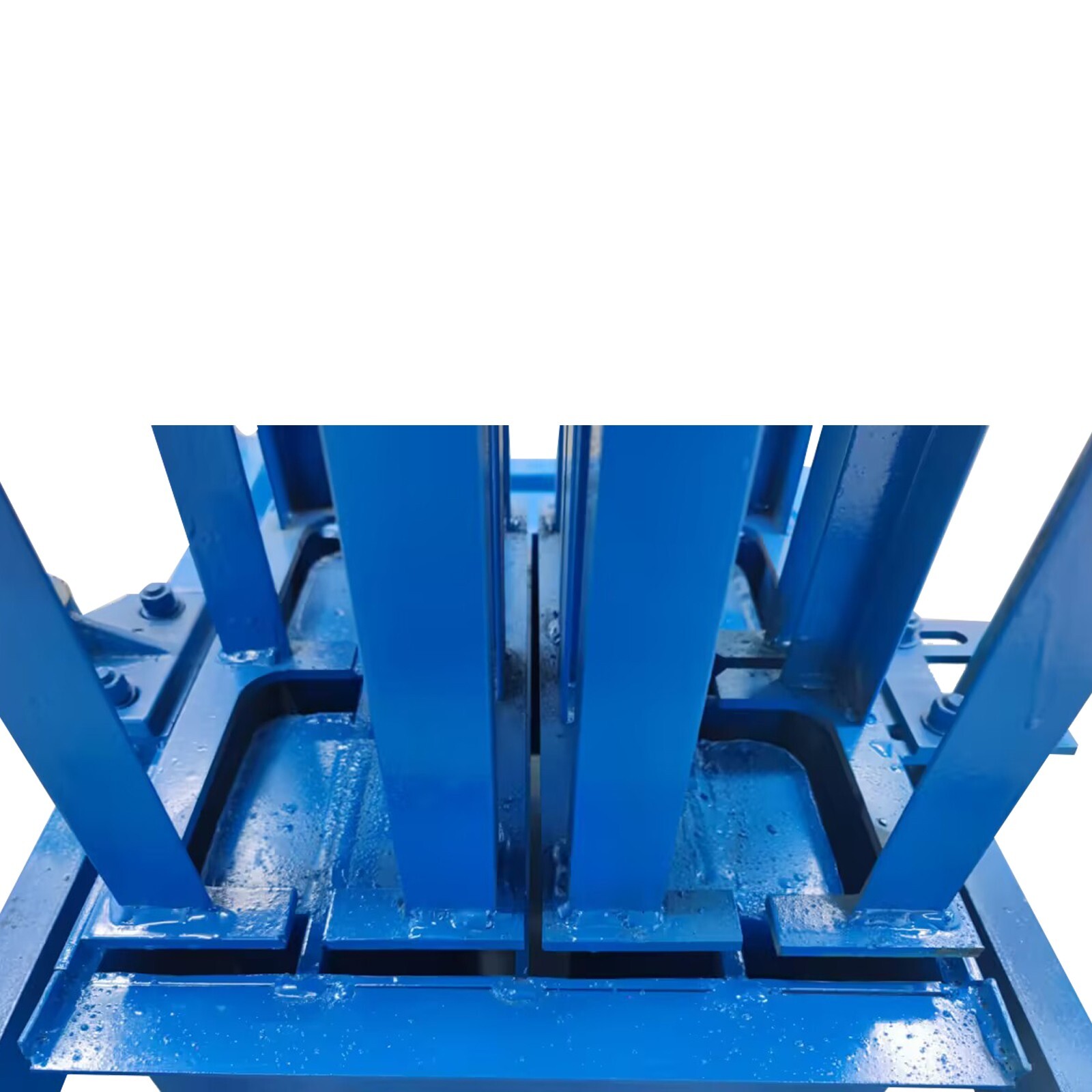 Hand-propelled Hollow Soil Block Brick Molding Machine 220V 15.75×7.87×7.87in