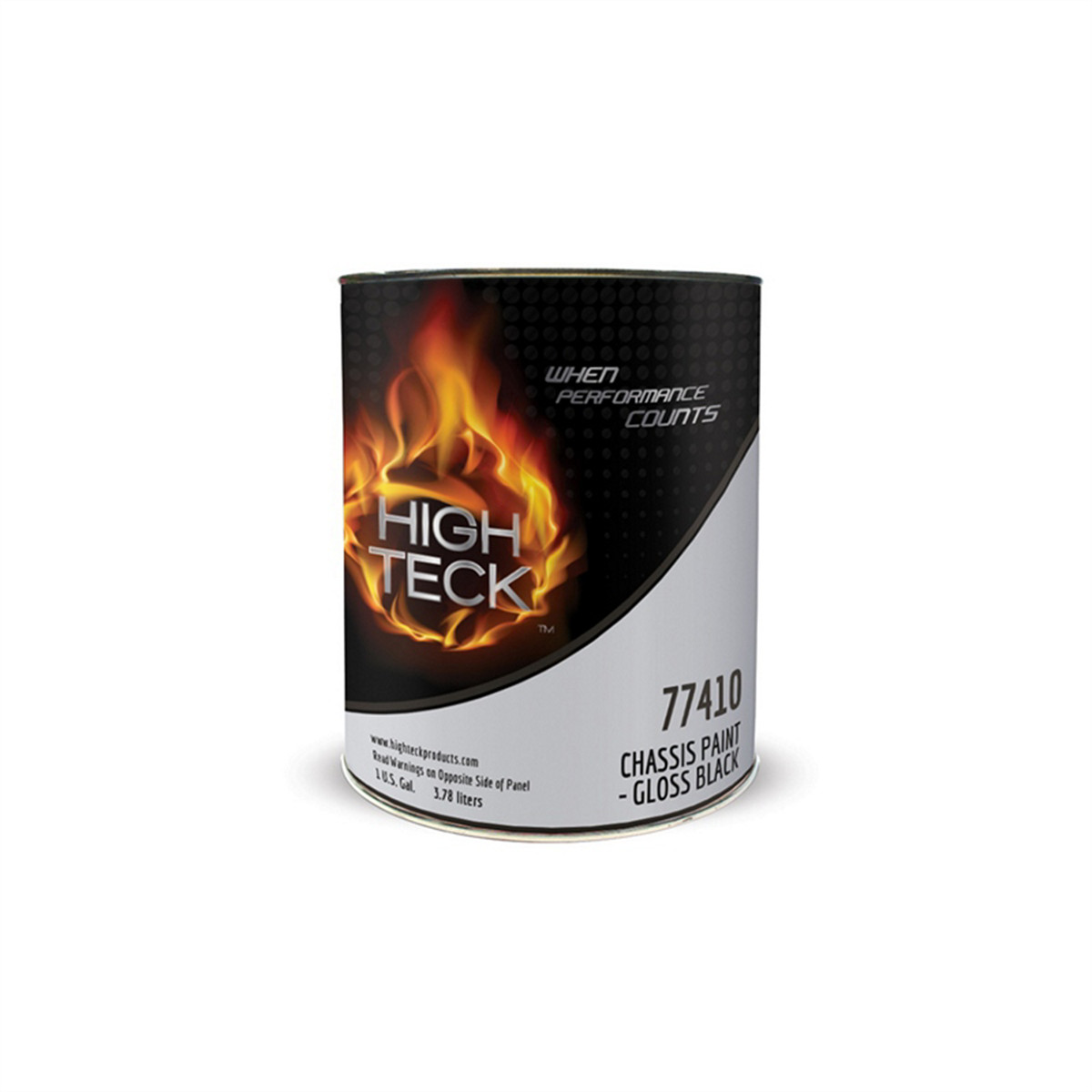 High Teck Products 77410-1 Chassis Paint, 1 gal, Gloss, Black, Liquid HIT.77410