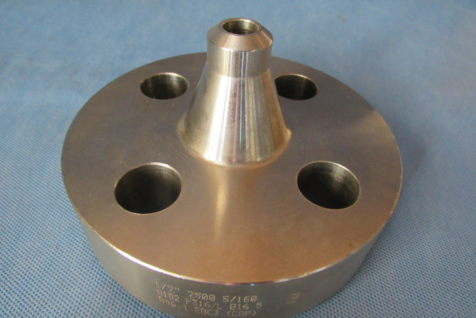 Weld Neck Flange Stainless Steel 1/2″ Class 2500 Schedule 160 Raised Face F316/L