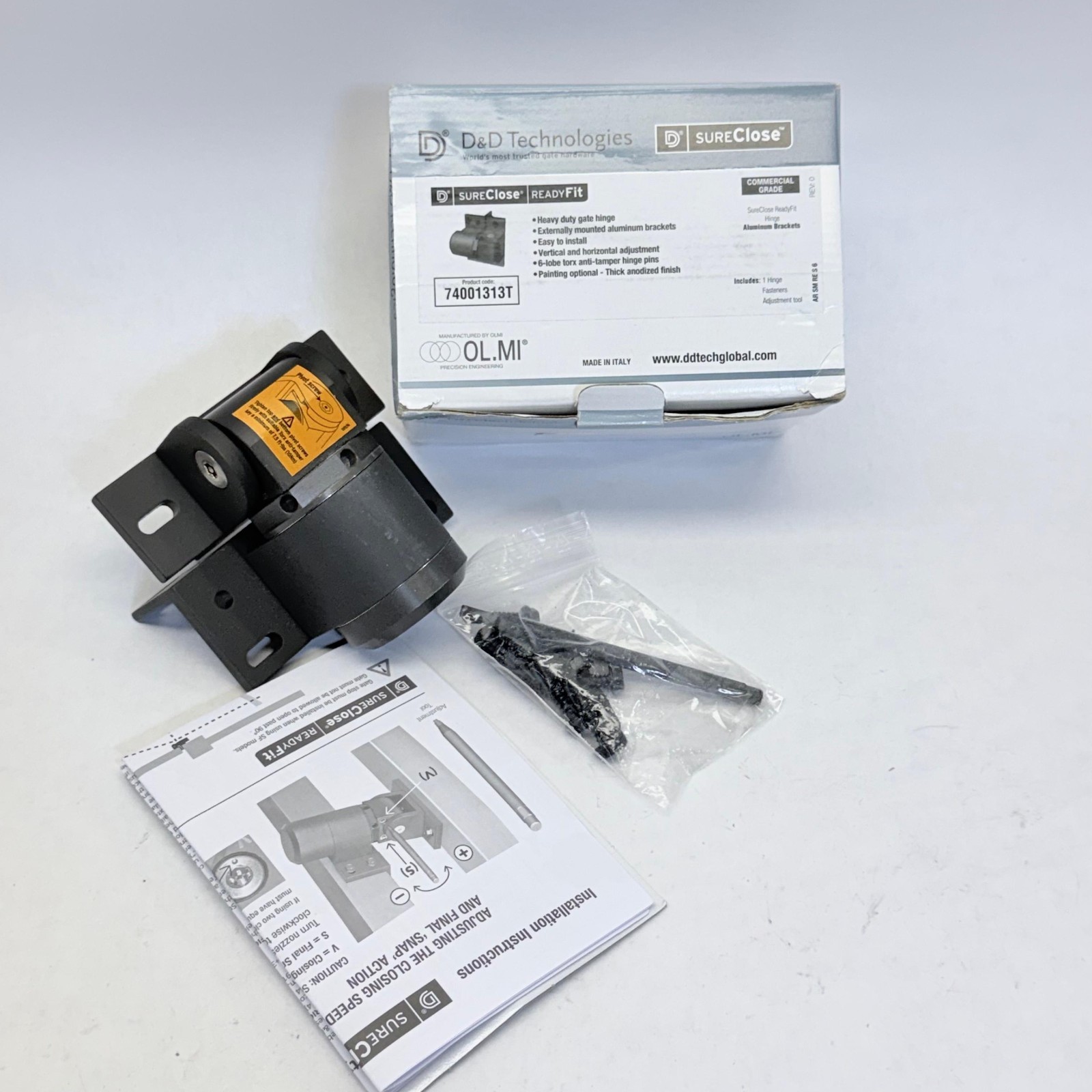 SURECLOSE GATE HINGE 74001313T HEAVY DUTY GATE CLOSER/HINGE READY FIT