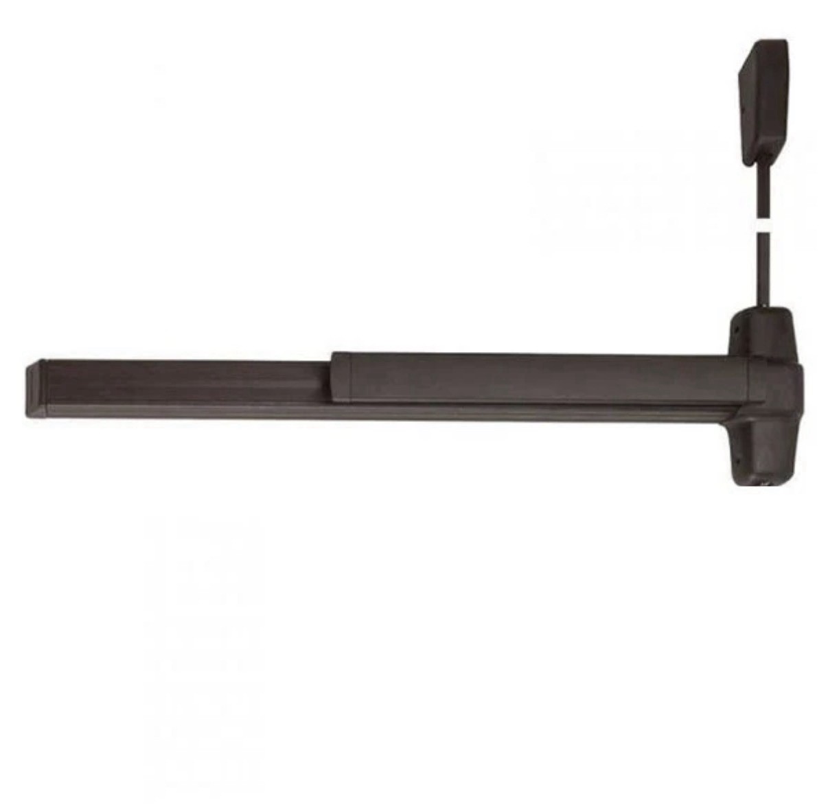 Von Duprin 9927EO 313 LBR Surface Vertical Rod Exit Device Less Bottom Rod