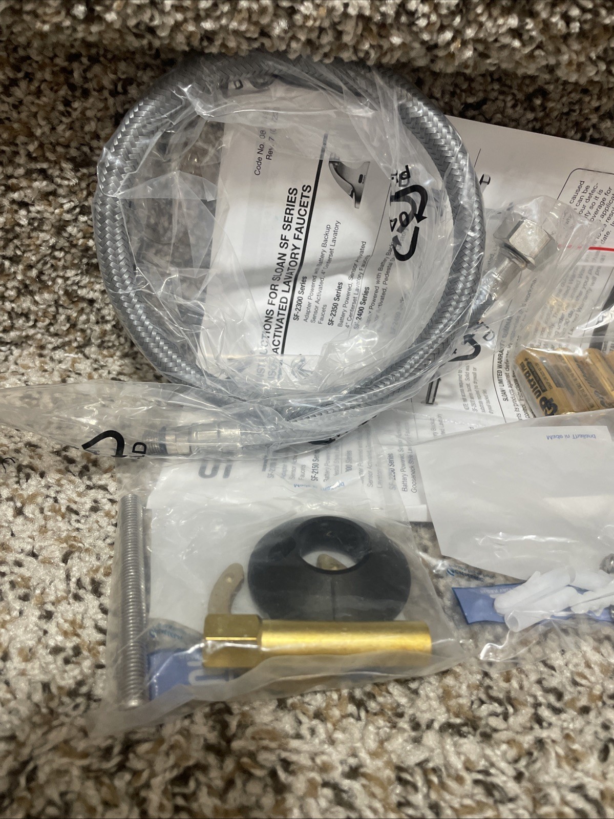 Sloan SF2100-4 Sensor Activated Electronic Faucet