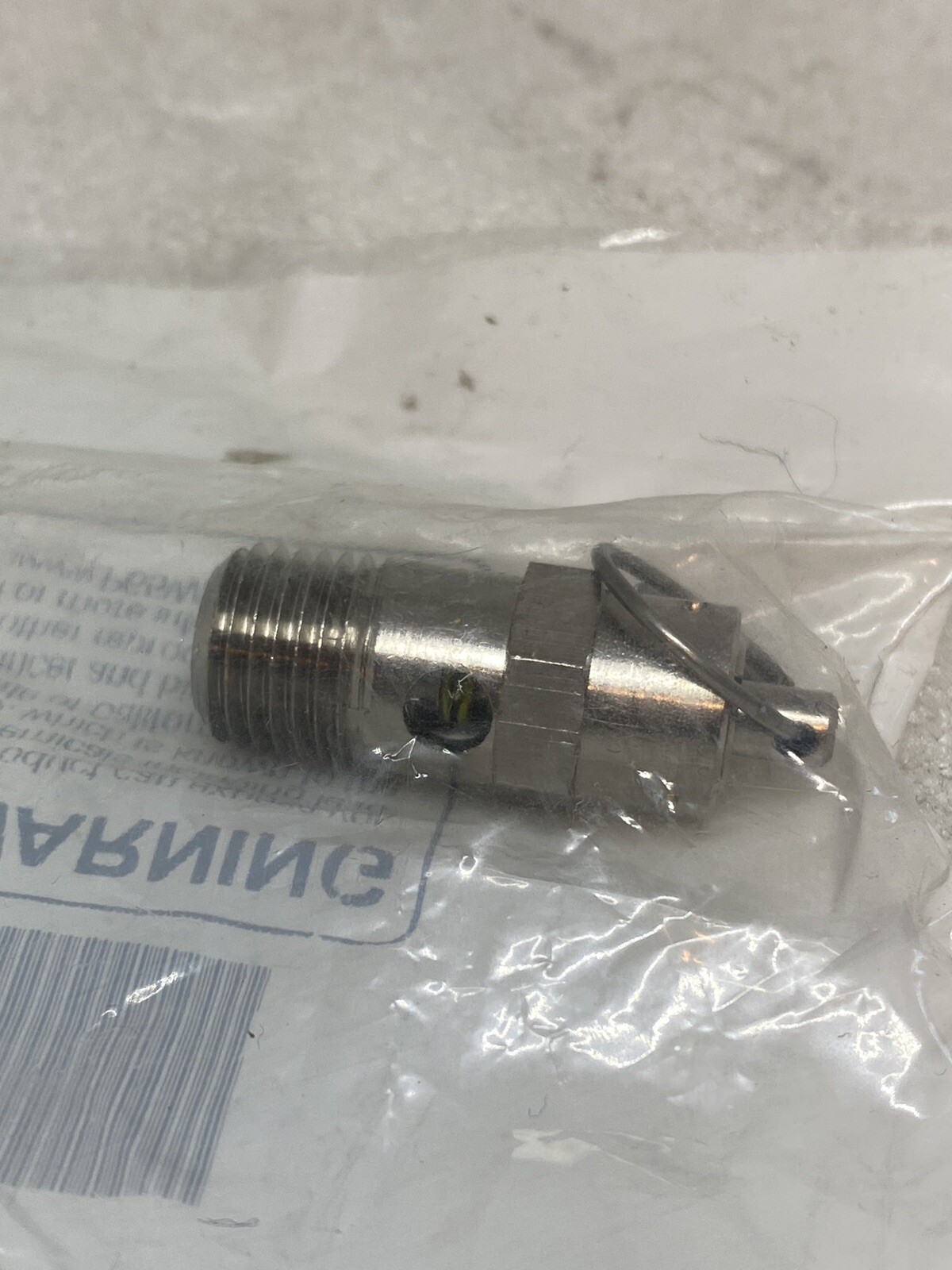 DEVILBISS TIA-4355 Replacement Safety Valve #55 1/4-MNPT 190582 NEW OEM