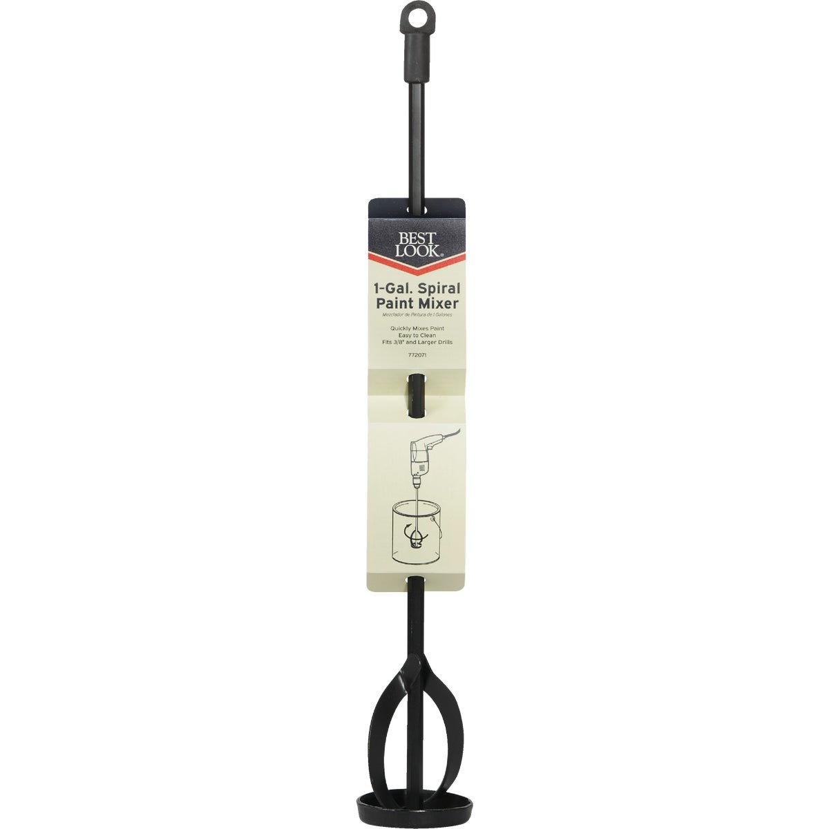 Master Painter 1 Gal. Steel Spiral Paint Mixer SM1-MP Master Painter SM1-MP