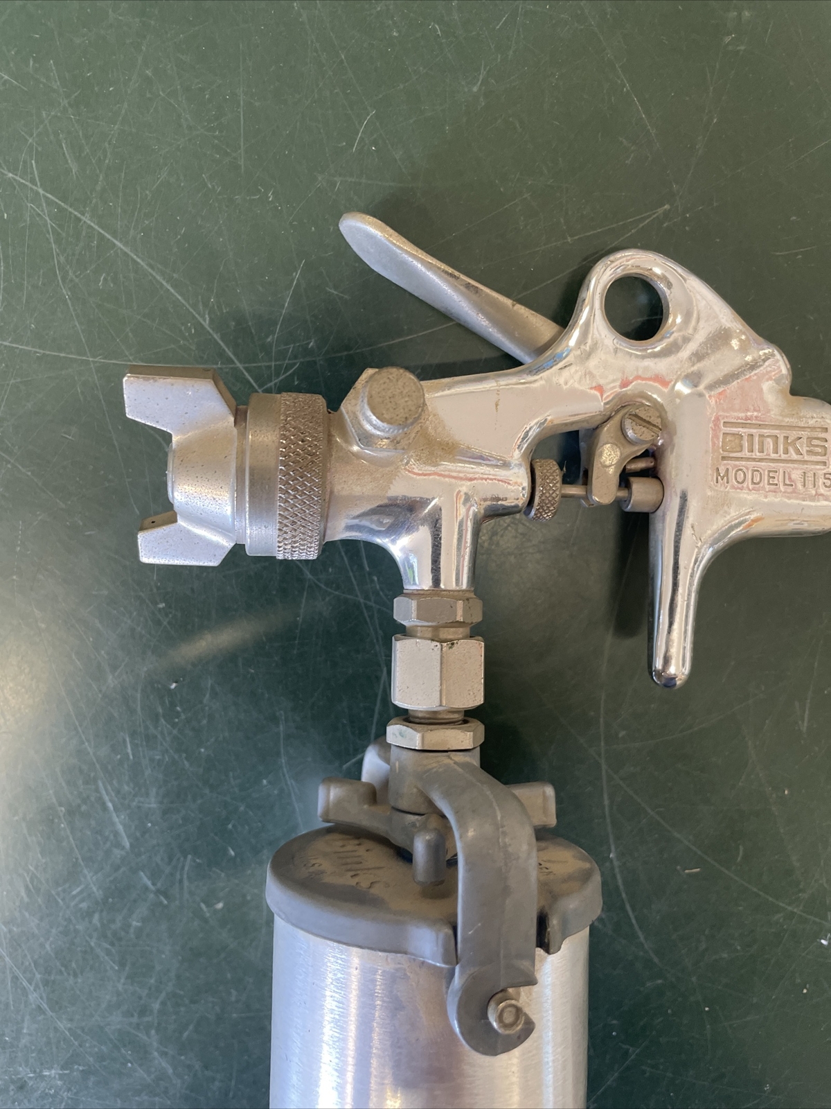 Binks Model 115 Conventional Touch-up Paint Spray Gun with 78SD Nozzle