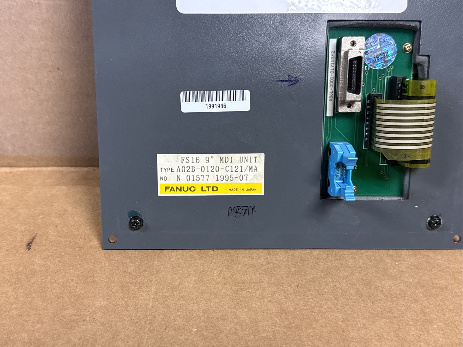 NEW Fanuc A02B-0120-C121/MA FS16 9” MDI Unit WARRANTY FAST SHIPPING