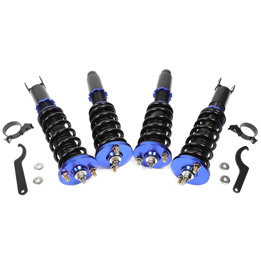 Adjustable Coilovers 94-01 Integra 92-00 Civic 93-97 del Sol Set 4 Blue