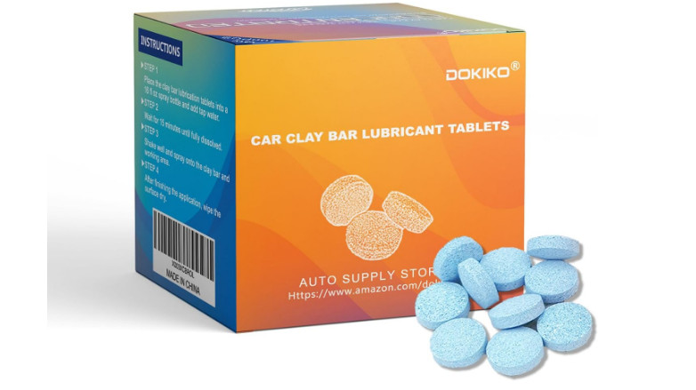 Car Detailing Clay Bar Lubricant Tablets Trucks SUV Cars Oil Mud Stains Tar Bugs