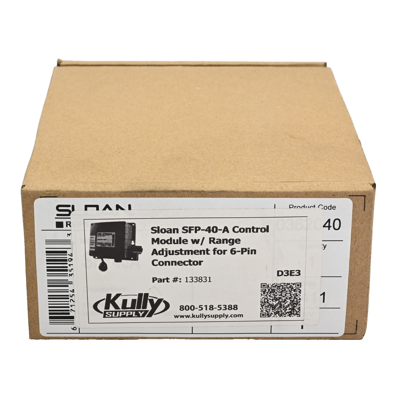 Sloan SFP-40-A Control Module w/ Range Adjustment for 6-Pin Connector 133831