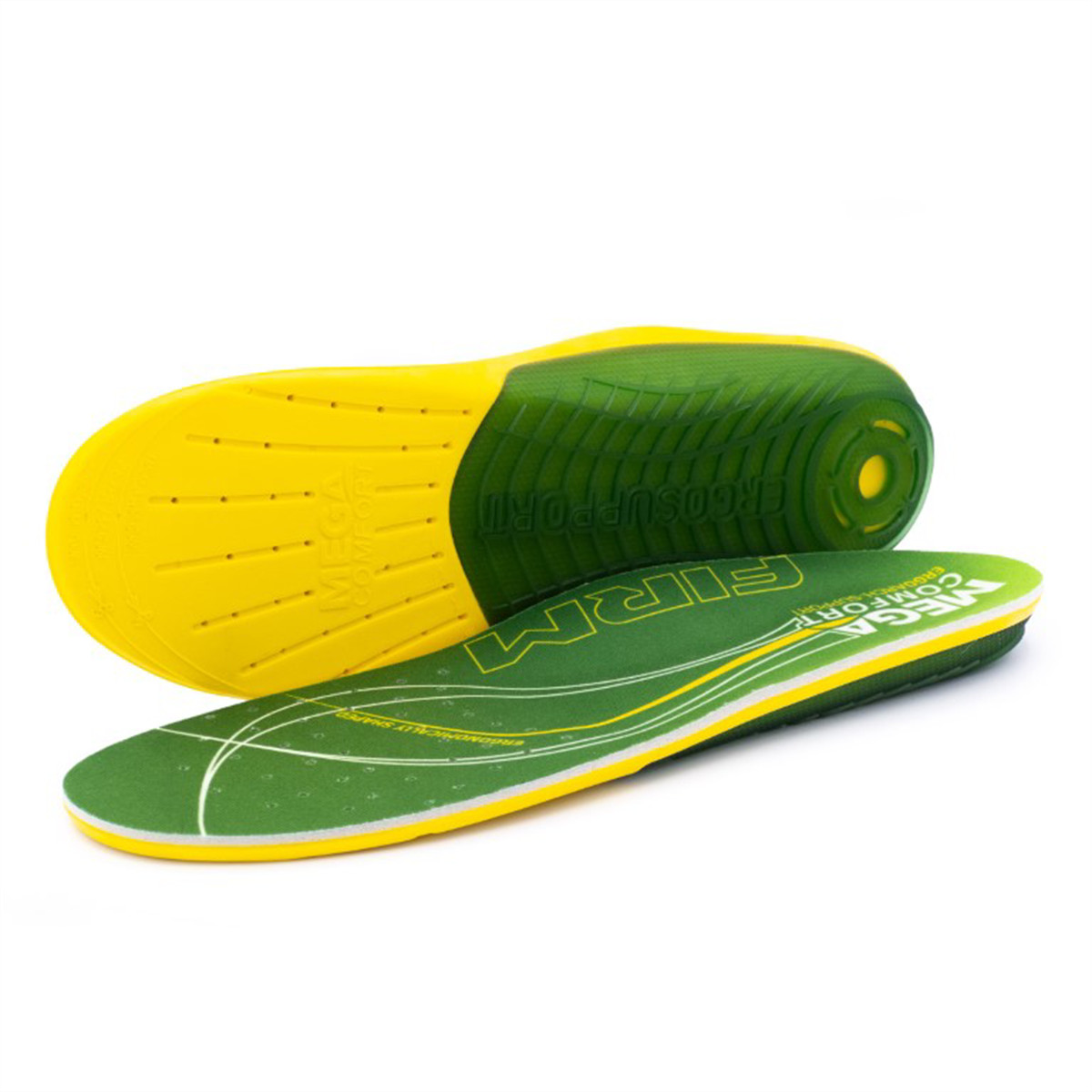 MCARCH-XLMEGA Comfort Insole – ERGO Firm Arch Support – Unisex – Size: XL (Men’s