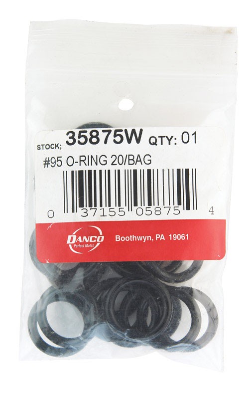 Danco 15/16 in. D X 11/16 in. D #95 Rubber O-Ring 20 pc.
