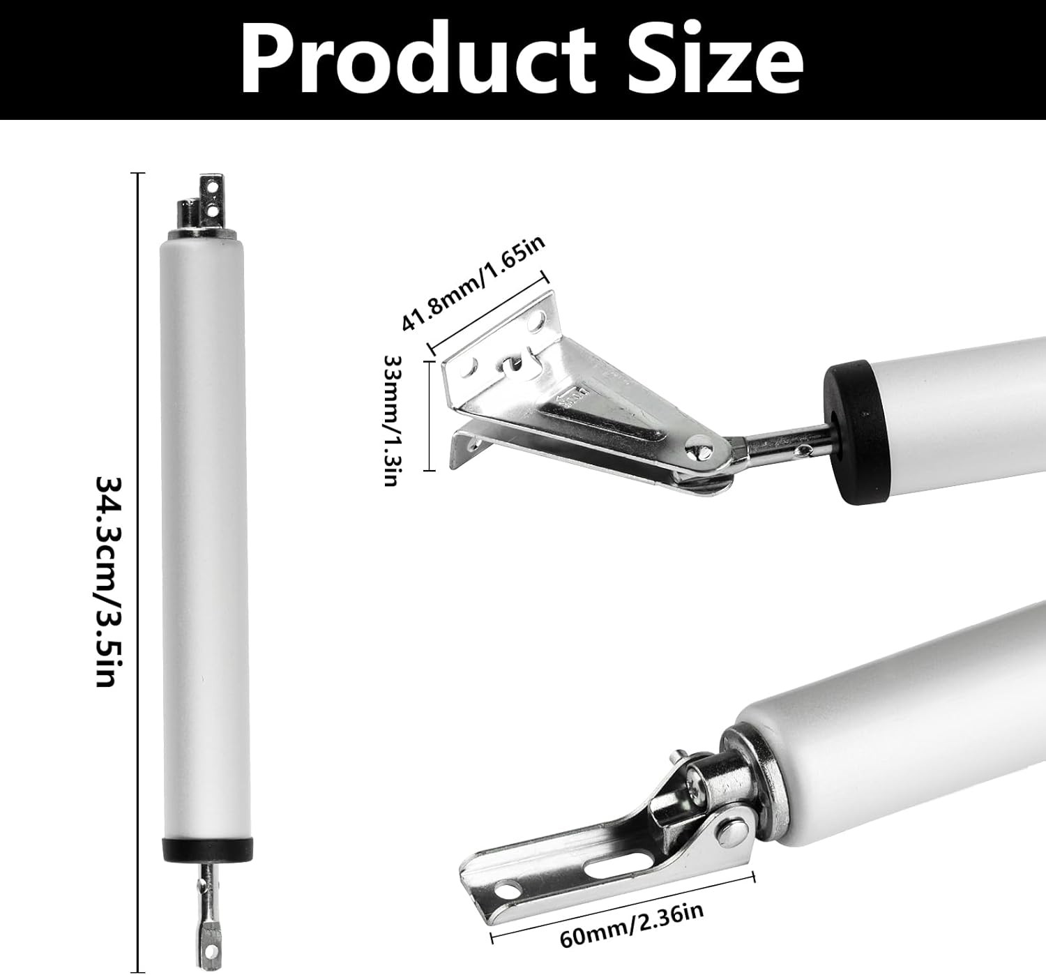 Heavy Duty Pneumatic Screen and Storm Door Closer,1 Set Screen Door Closer,Pn…