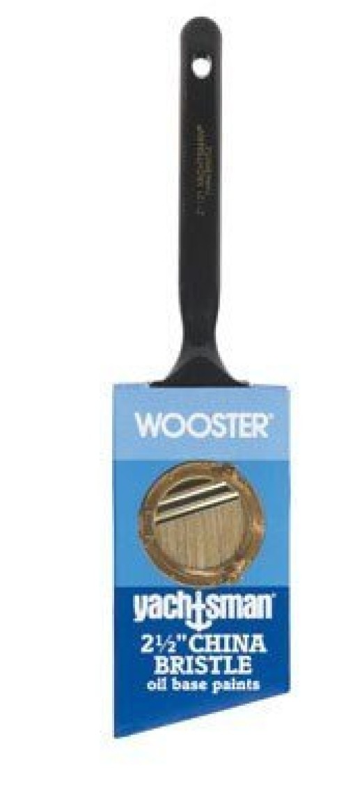 Wooster Z1121-2 1/2 2-1/2″ Yachtsman Angle Sash Brushes