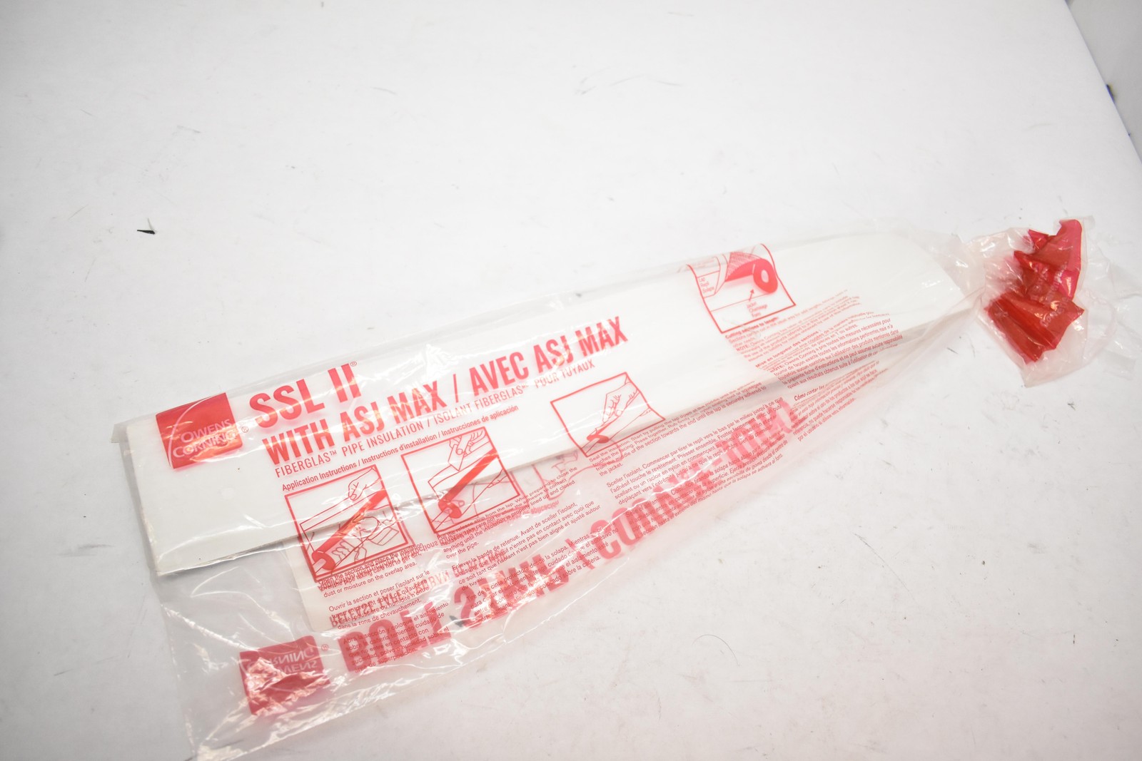 18pc Owens Corning Butt Strips Tape 3 In X 17.25 In 18/Bag White MPN 1125049