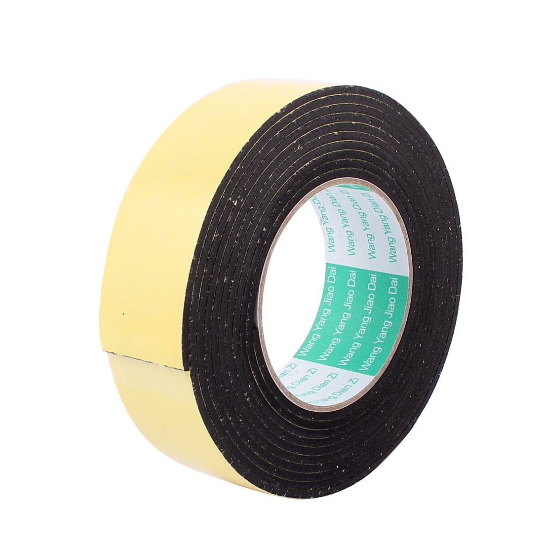 Black EVA 4CM Wide 4M Length 3MM Thick Single Sided Shockproof Sponge Tape