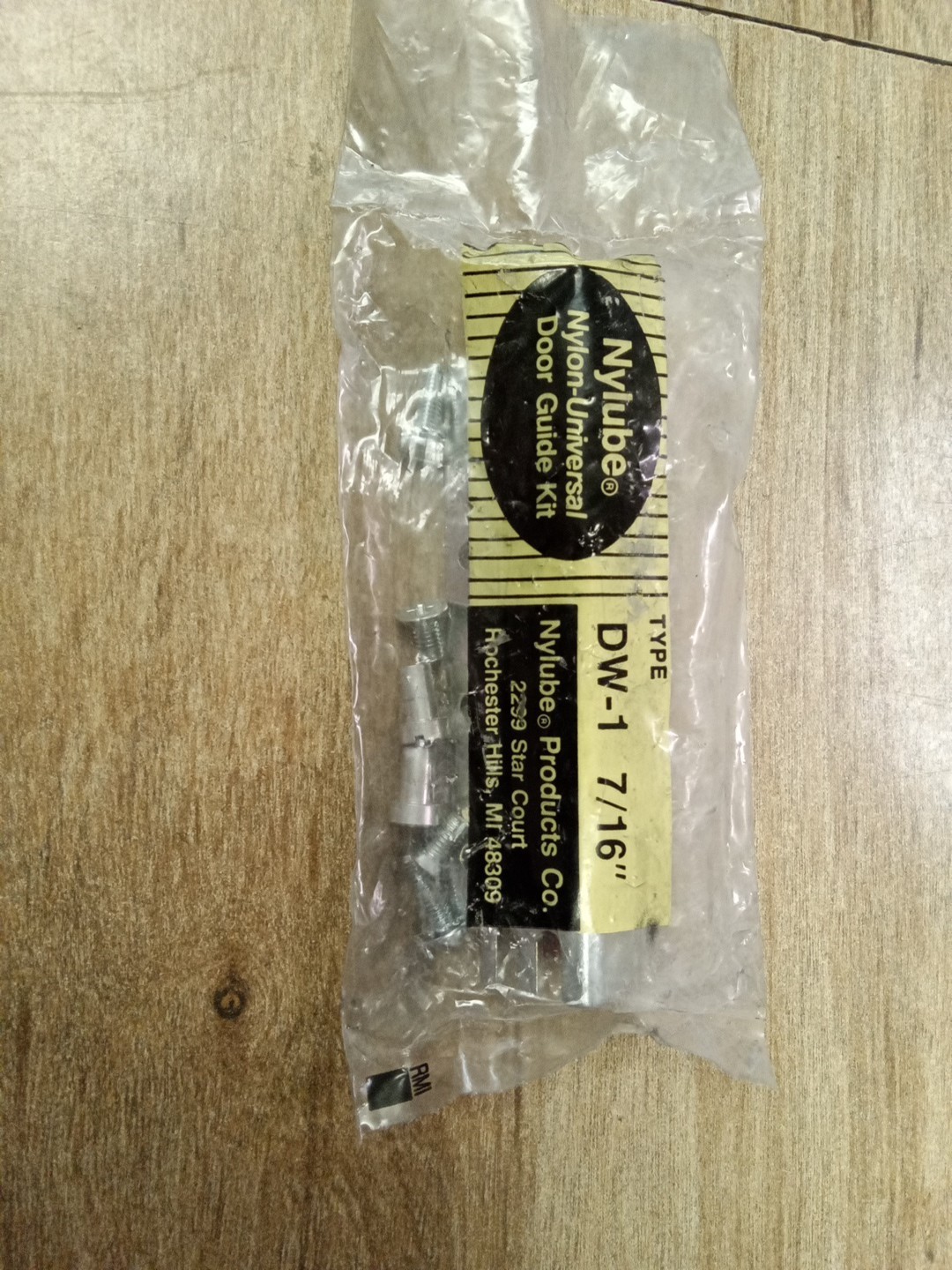 Nylube DW-1 7/16″ Nylon-Universal Dooor Guide Kit