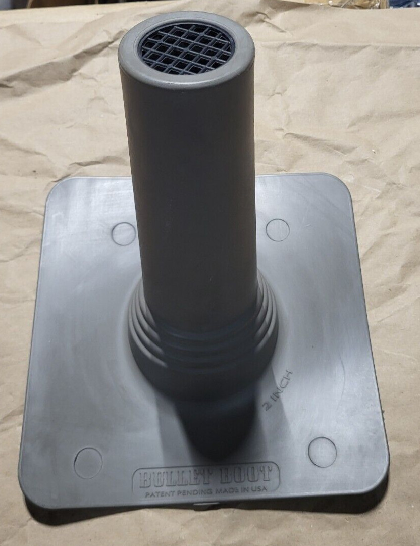 Bullet Boot Pipe Vent Flashing Weatherwood 2″ Rubber Cover