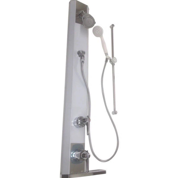 Symmons 1-801-458-FSB Hyda Pipe Shower Unit Head Kit Bar Not Included New