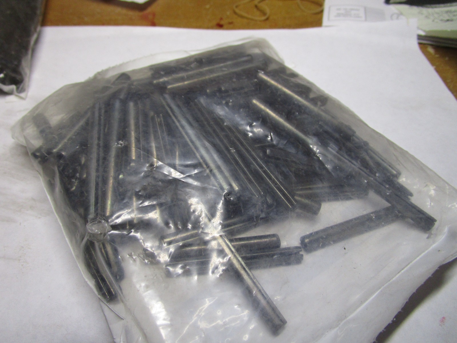 7/32″ x 2″ Plain Finish Steel Slotted Spring Pin QTY 100