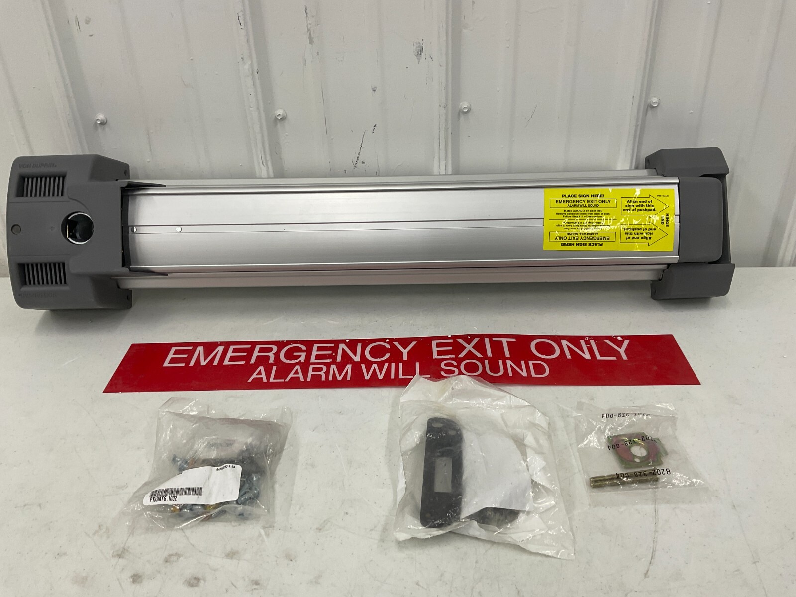 VON DUPRIN – 2670 3FT US28 3216 Rim w/Alarm Exit Device,Heavy Duty 4WY65