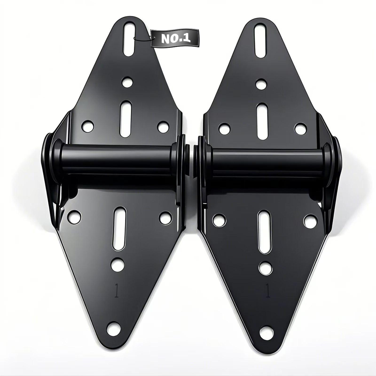 Black Color Garage Door Hinges #1-14 Gauge Steel with Galvanized Sheet Metal,…