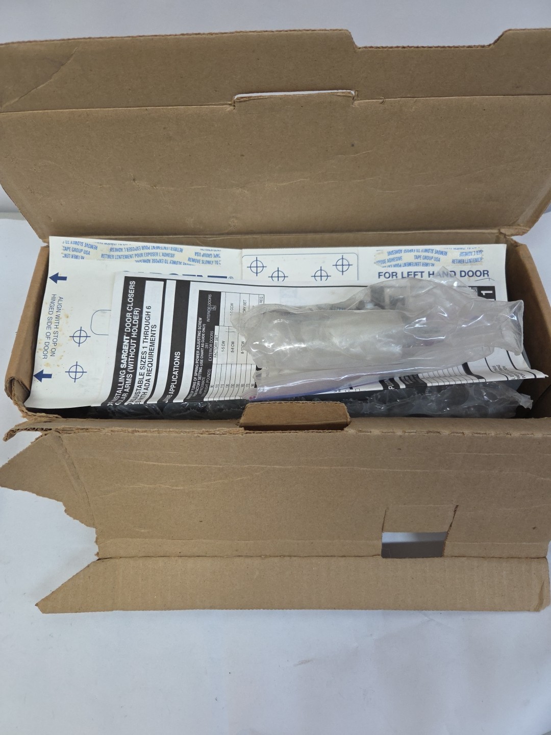 Sargent 281-P9 Door Closer Arm Left Heavy Powerglide Commercial ADA Handicap