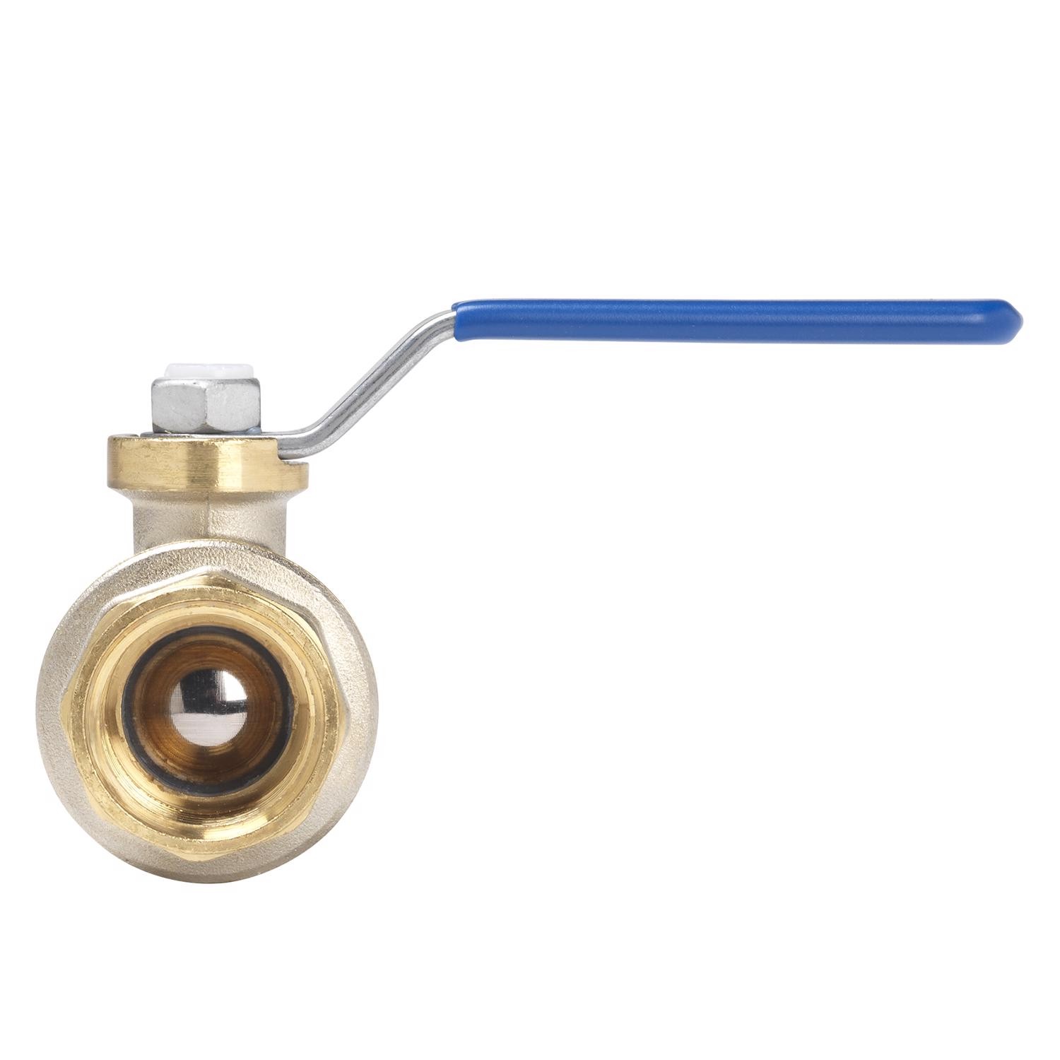 BK Products 107-004NL Proline Brass Full Port Ball Valve 3/4 FIP in.