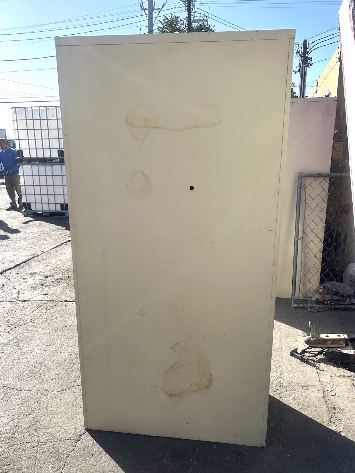 Industrial Heavy Duty Steel Storage Cabinet 72” x 36” x 24” Locking Double Door