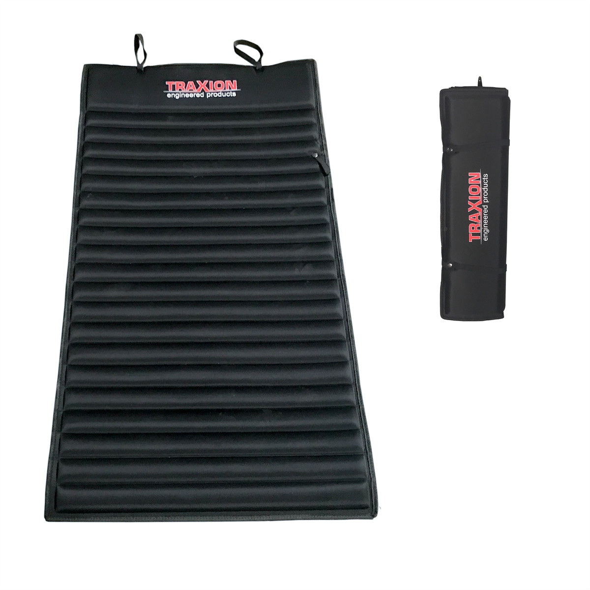 Traxion 1-500 Original Versa-Mat, Roll-Up High Density Foam Utility Mat, Black