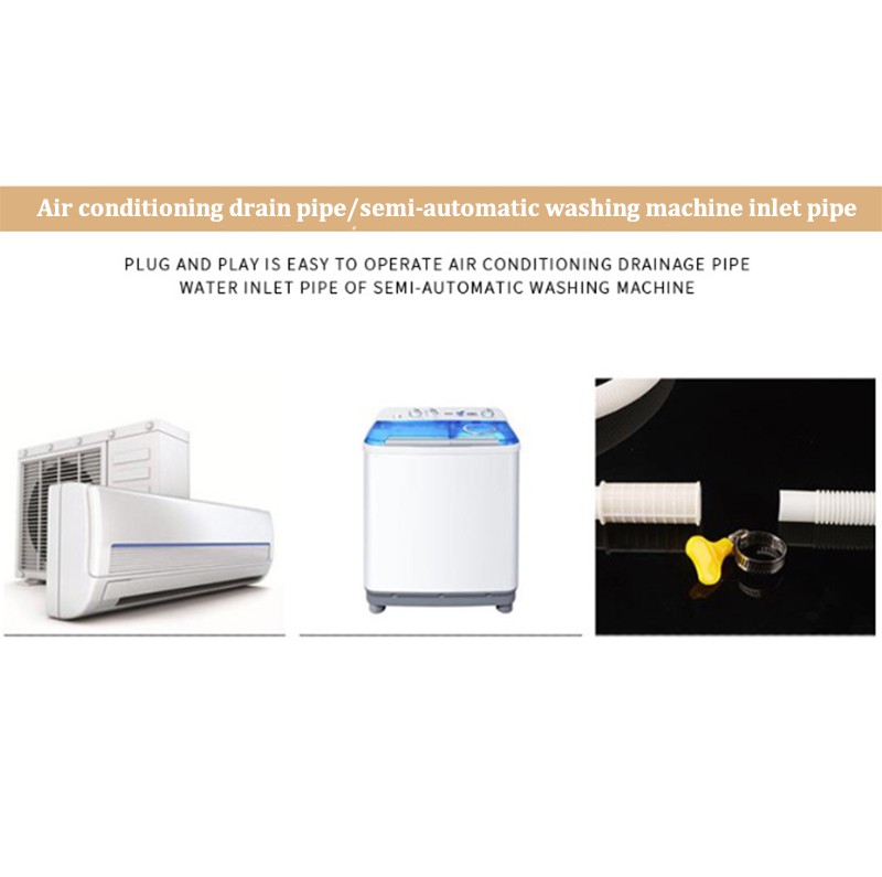 Semi Automatic Washing Machine/Air Conditioning Drainage Extension Pipe 1M-20M