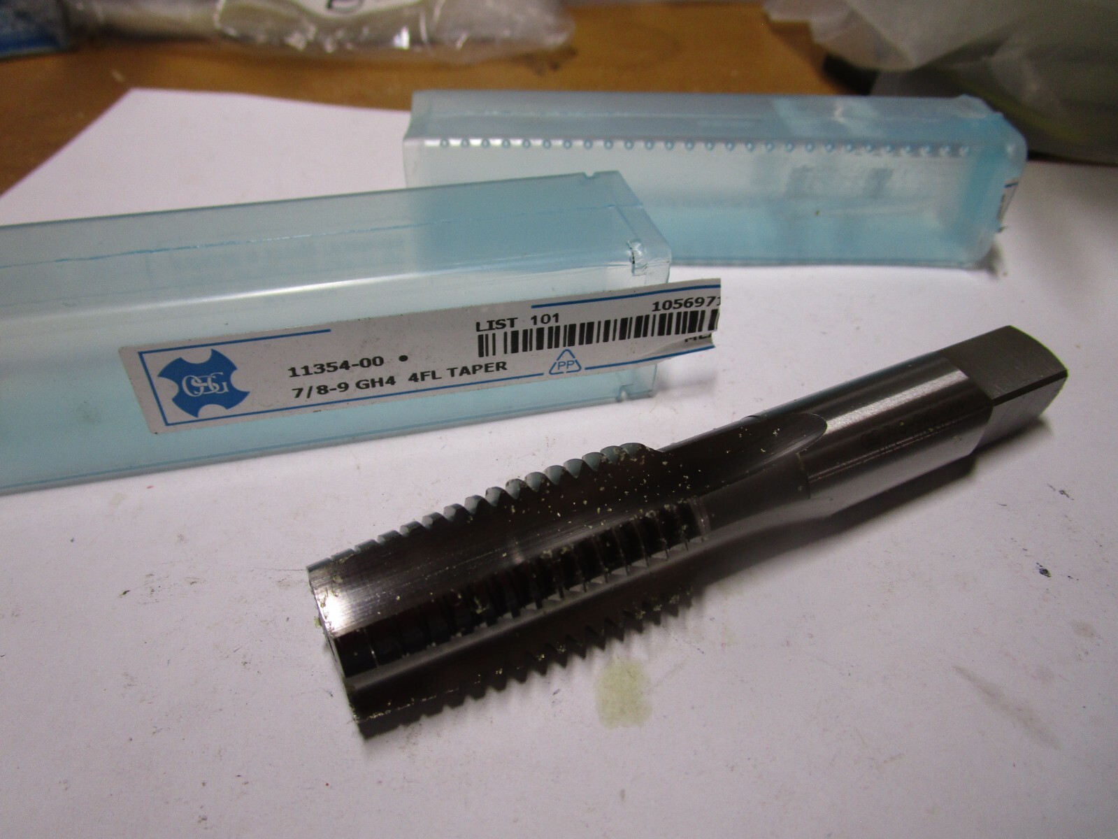 OSG USA Inc 1135400 TAP 7/8-9 TAPER 4FL H4 HSS