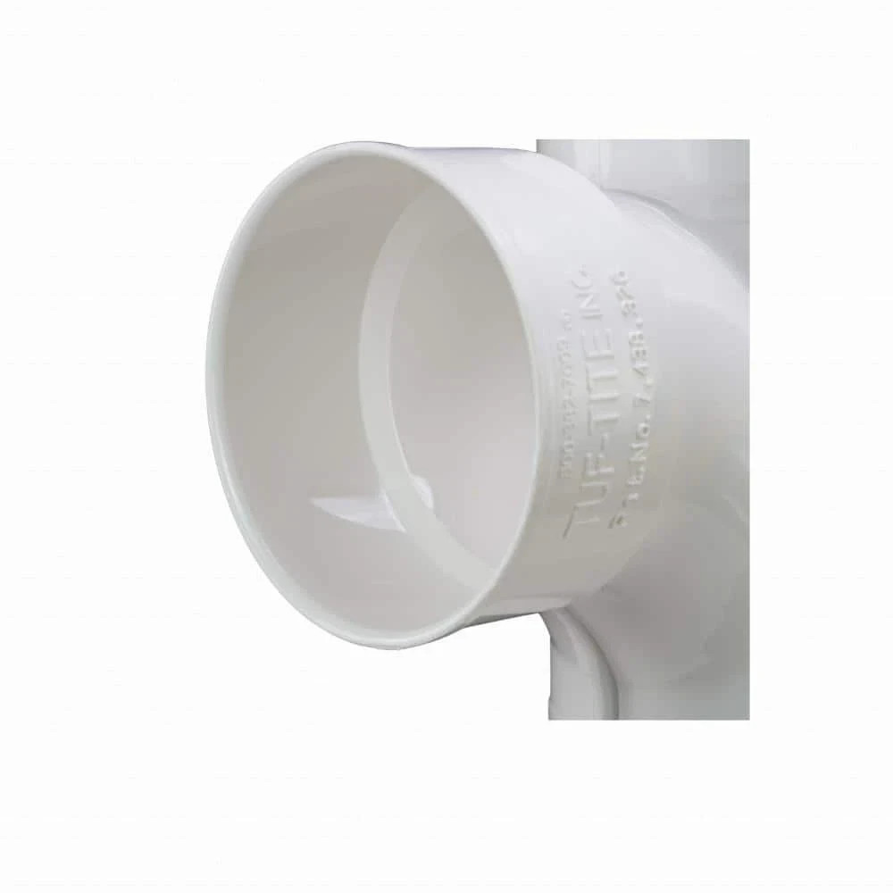 4 in. Septic Tank Sanitary Inlet/Outlet Tee Baffle