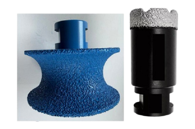 Angle Grinder Diamond Core Bit Hole Saw & V20 3/4″ FULL BULLNOSE Router Bit Kit