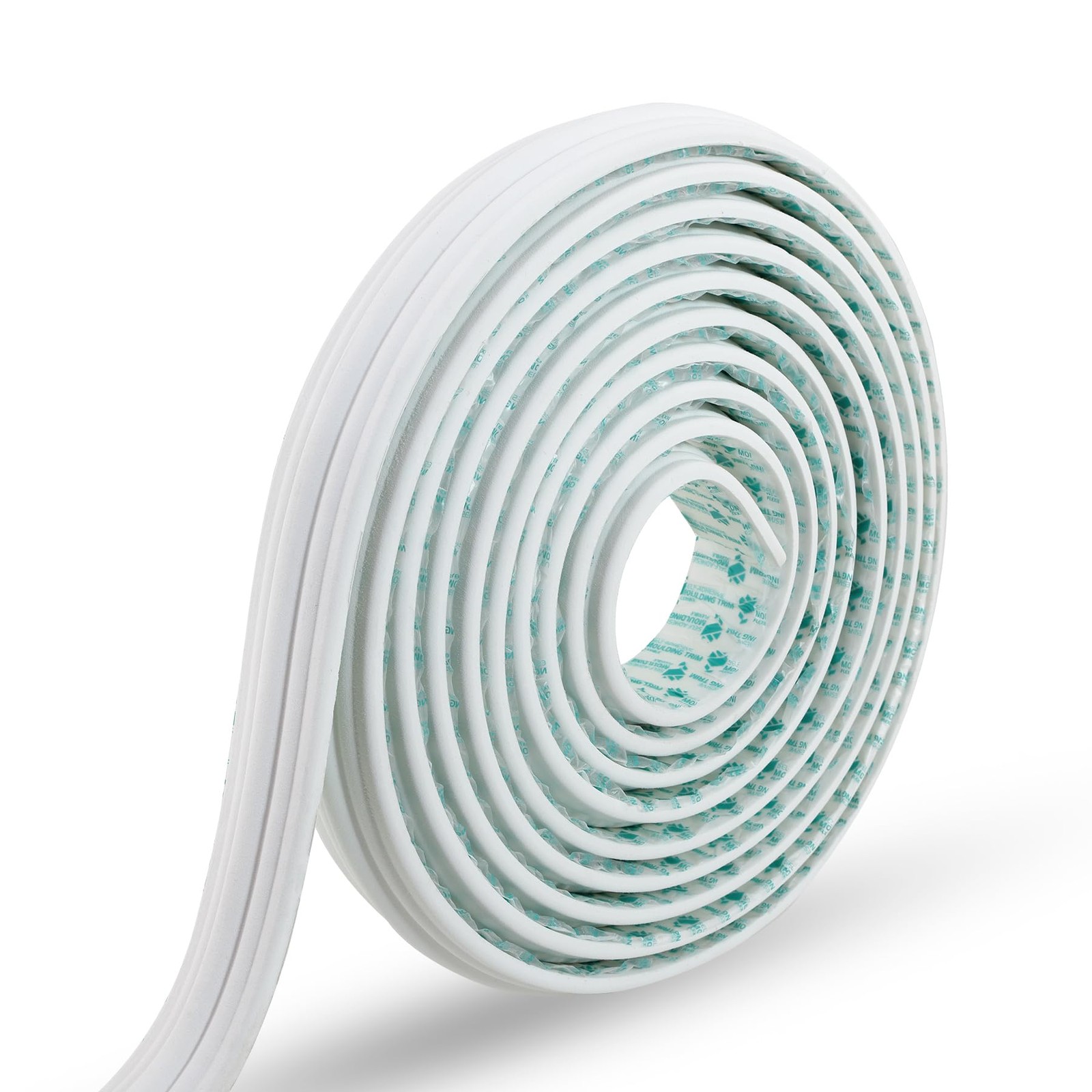 Trimold 196.8″ x 1.5″ Lightweight Peel and Stick Chair Rail Molding Flexible Acc