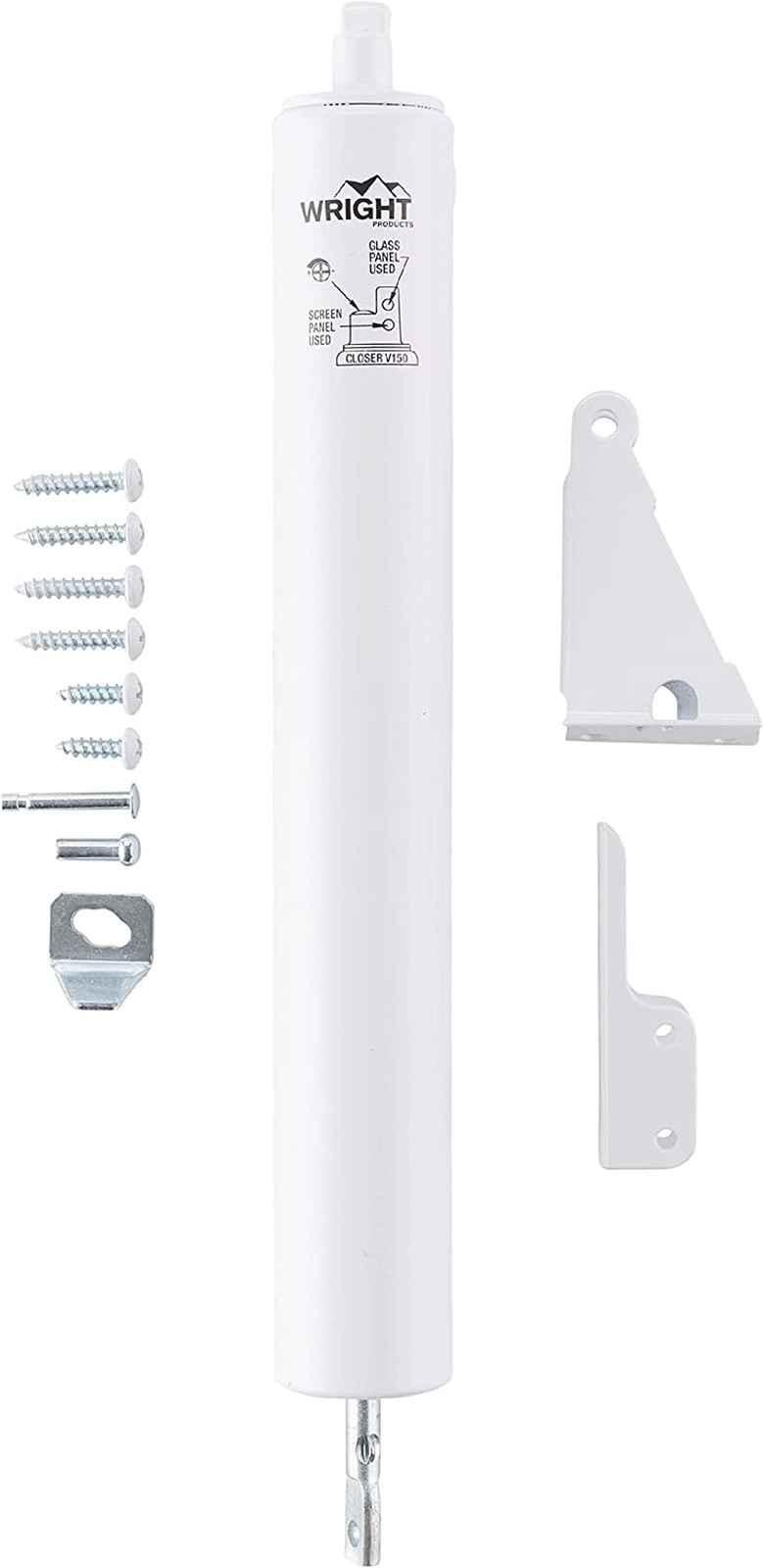 Heavy-Duty Pneumatic Storm Door Closer – Durable, Adjustable, Quiet-Closing with