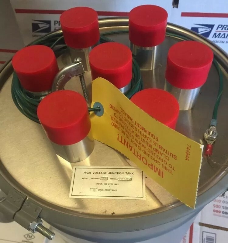New ITW Ransburg Electrostatic Systems High Voltage Junction Tank LEPS5000