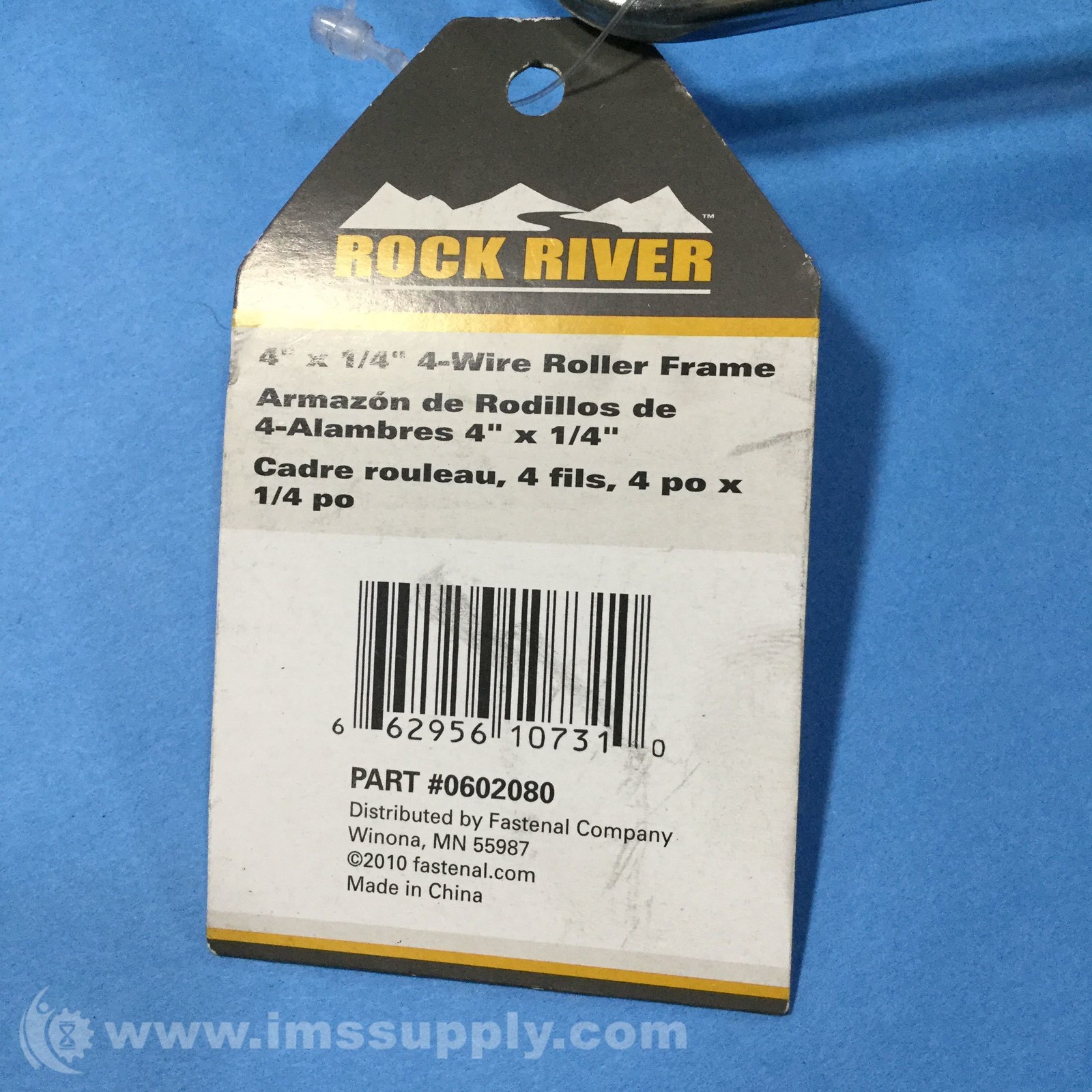 Rock River Tools 0602080 4″ x 1/4″ 4-Wire Roller Frame FNFP