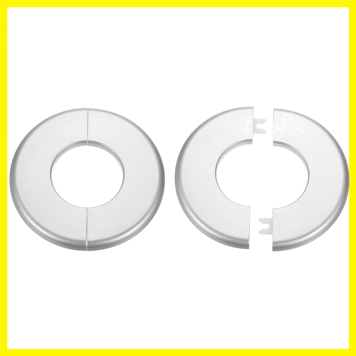 pcs Wall Split Flange 51mm/” Self-Adhesive Plumbing Cover Plates ABS Plastic …